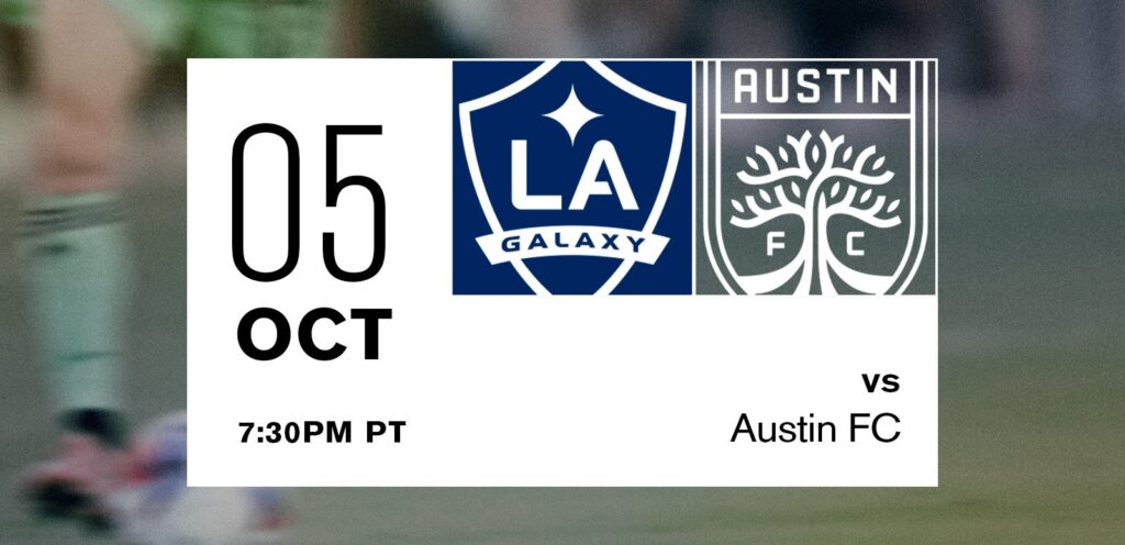 LA Galaxy vs Austin FC